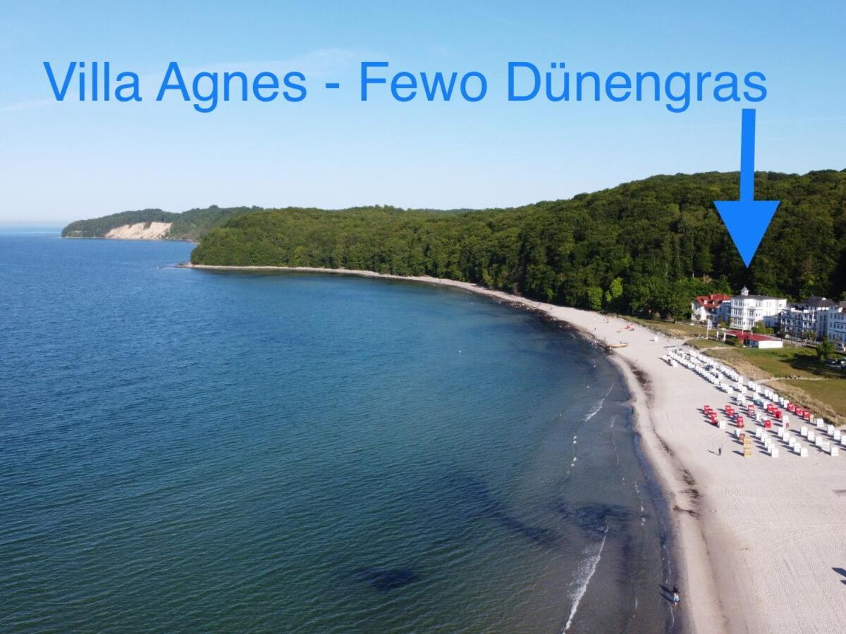 Villa Agnes Mit Meerblick-Loggia In Top Lage Am Strand - Duenengras Binz Dış mekan fotoğraf